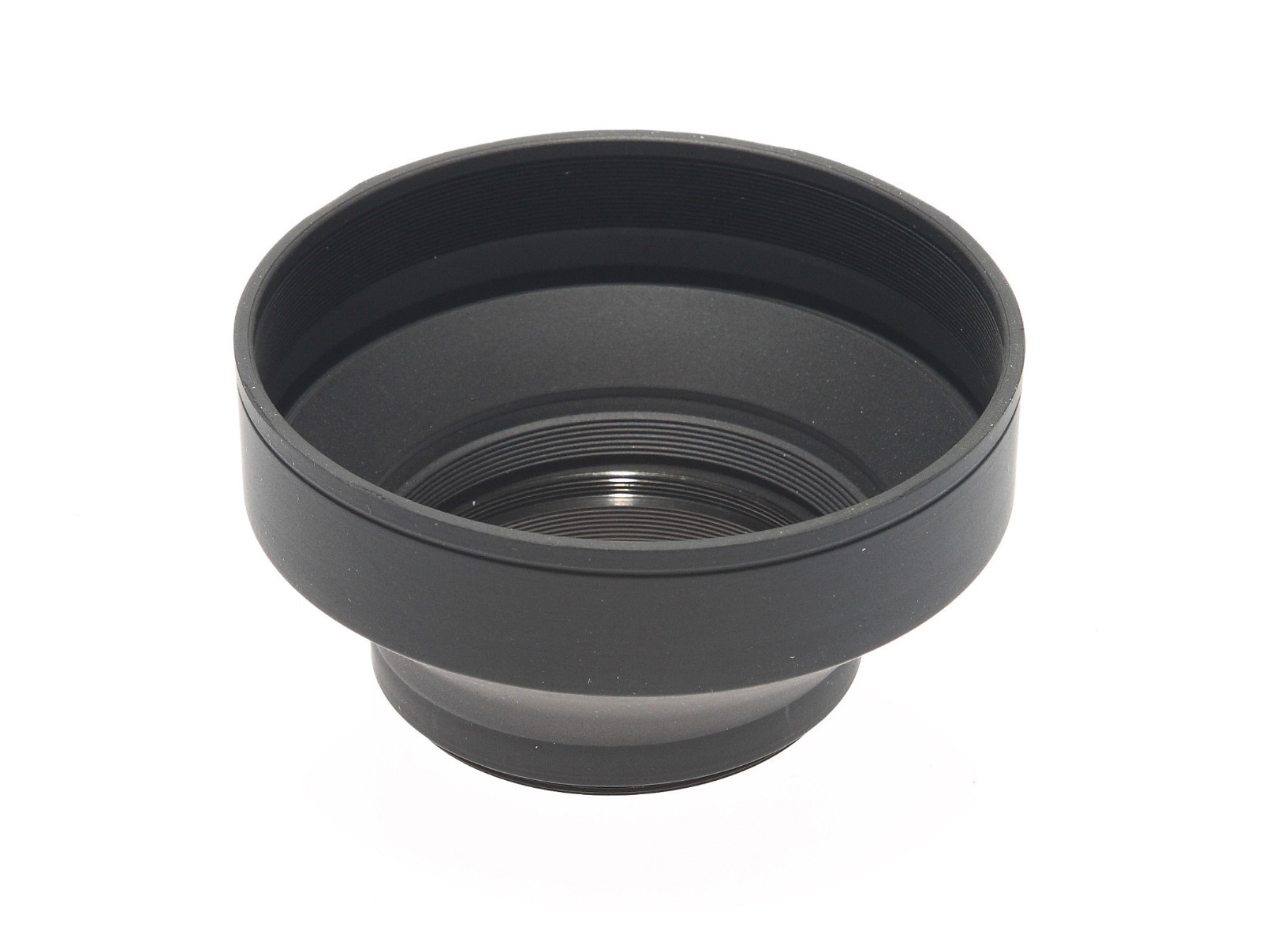 62mm 3-Stage Collapsible Rubber Hood for lens with 62mm screw thread UK SELLER!!