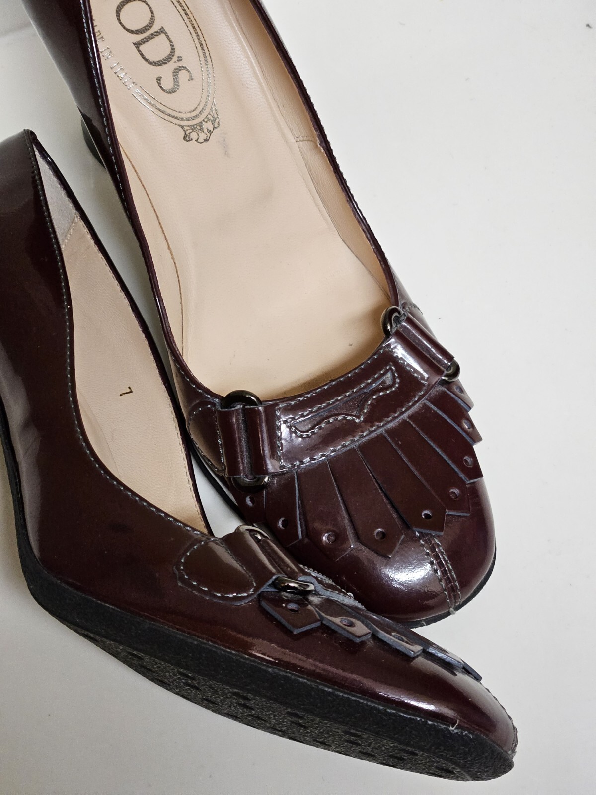 LP 25S PENNAN FRINGE LOAFER 35MM IN BLACK CALFSKIN