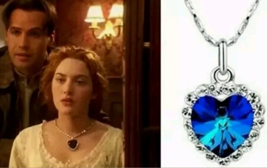Rose necklace on sale in titanic