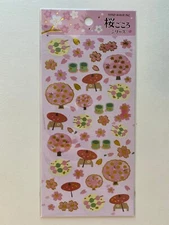 Mind Wave Cherry Sakura Blossoms Sticker Sheet