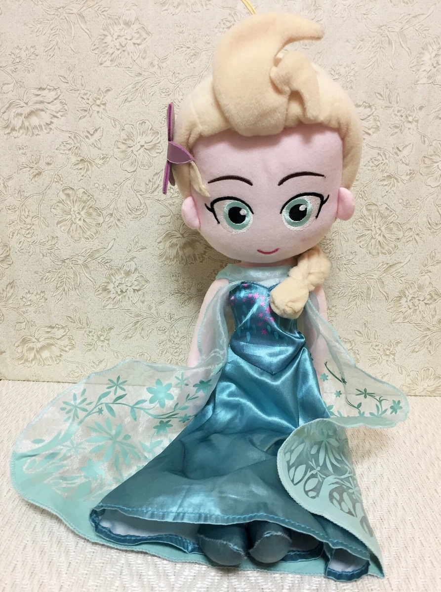 NEW Disney Frozen Elsa Princess Big Mascot Plush Toys Height 45CM Official  Japan