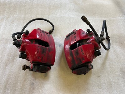 Genuine Volkswagen Golf Mk5 GTI Front Brake Calipers Red Original eBay UK