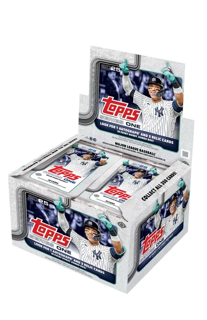 RIP & SHIP - 2025 TOPPS SERIES 1 BASEBALL HOBBY JUMBO BOX