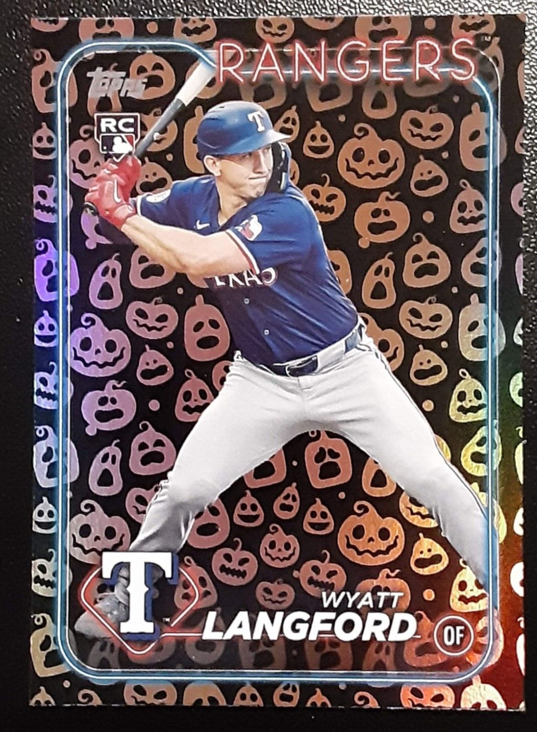2024 Topps Update Series Jack O’ Lantern Rookie RC #US151 - Wyatt Langford