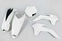 Kunststoff Verkleidung Kit Ktm SX 85 2013 - 2017 Ufo Plast Weiß