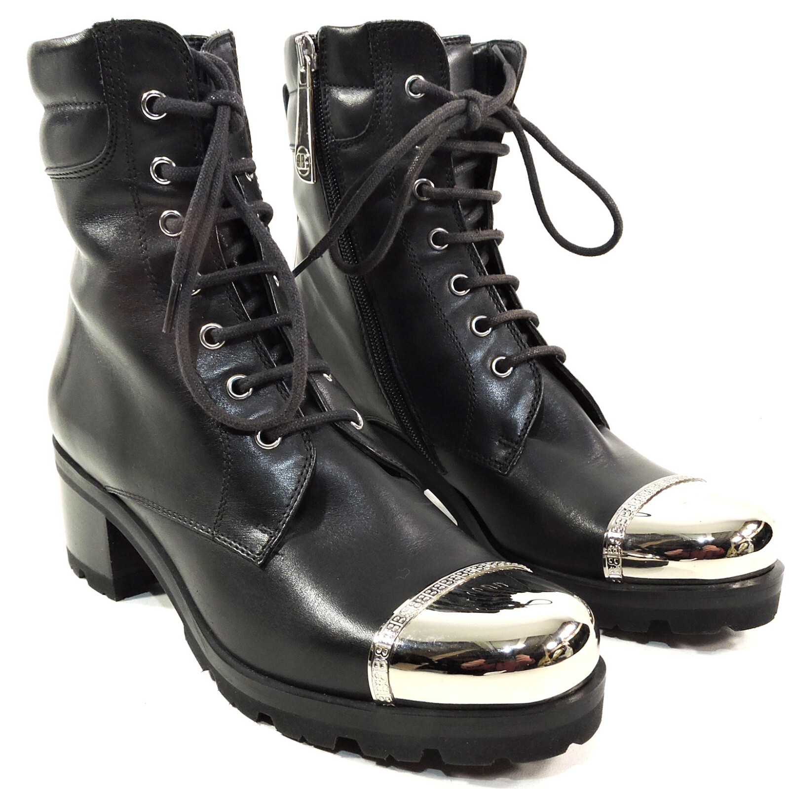 BALDININI 🇮🇹 WOMEN'S BLACK SOFT LEATHER WINTER FASHION ANKLE BOOTIE 36 EU - second product detail image