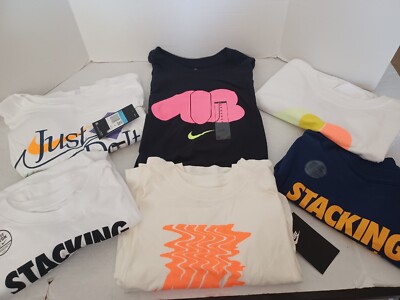 Nike (Lot Of 6) T-shirt Brand Mens Size: Medium