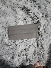 Sephora Makeup Brown Snap Travel Brush Lightweight Pouch Faux Leather Pockets