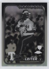 2024 Topps Chrome Negative Refractor Jack Leiter #111 1k9t