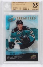 2009-10 Upper Deck Ice Premieres 35/99 Logan Couture #175 BGS 9.5 GEM MINT g0y