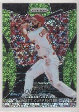 2019 Panini Prizm Tier II Lime Green Donut Circle 89/199 Matt Carpenter #174 3b3