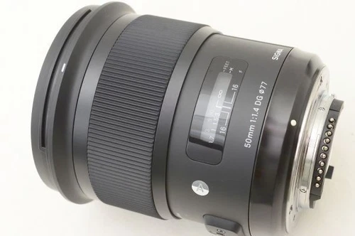 SIGMA 50mm F1.4 DG HSM Art for Nikon-Black - Picture 6 of 6