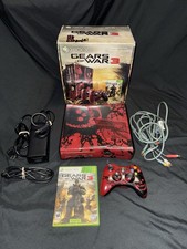 Xbox 360 320GB Gears of War 3 Limited Edition Console System Microsoft w/ Box