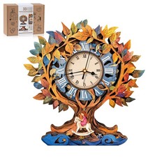 3D Puzzles for Adults, Tree of Life Clock 3D DIY Model Kit Crafts