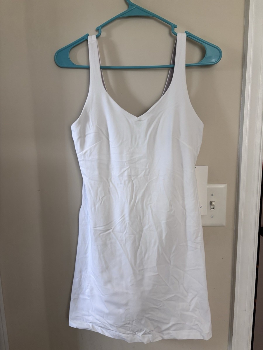 NWT Lululemon Size 8 Align Dress WHT White
