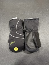New Head Mittens Kids Gloves Black Snow Ski Size Small 4-6