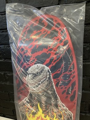 ：SANTA CRUZGODZILLA SHIN KNOX FIREPIT 新品 Shin Godzilla Knox Firepit Skateboard Deck