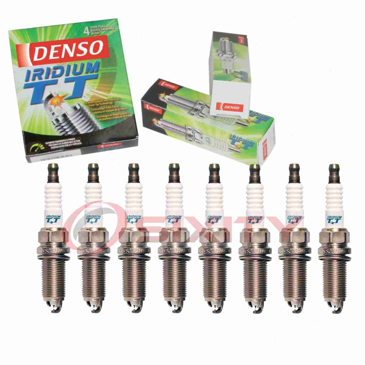 8 pc Denso Iridium TT Spark Plugs for 2016 Lexus GS F 5.0L V8 Ignition qg