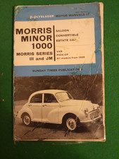 Motor Manual 17 - Morris Minor Series III & JM 1000 (Sunday Times Series) 1970