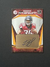 2018 Panini Elements Rookie Titanium Auto Ito Smith Falcons Copper /350 (AU, RC)