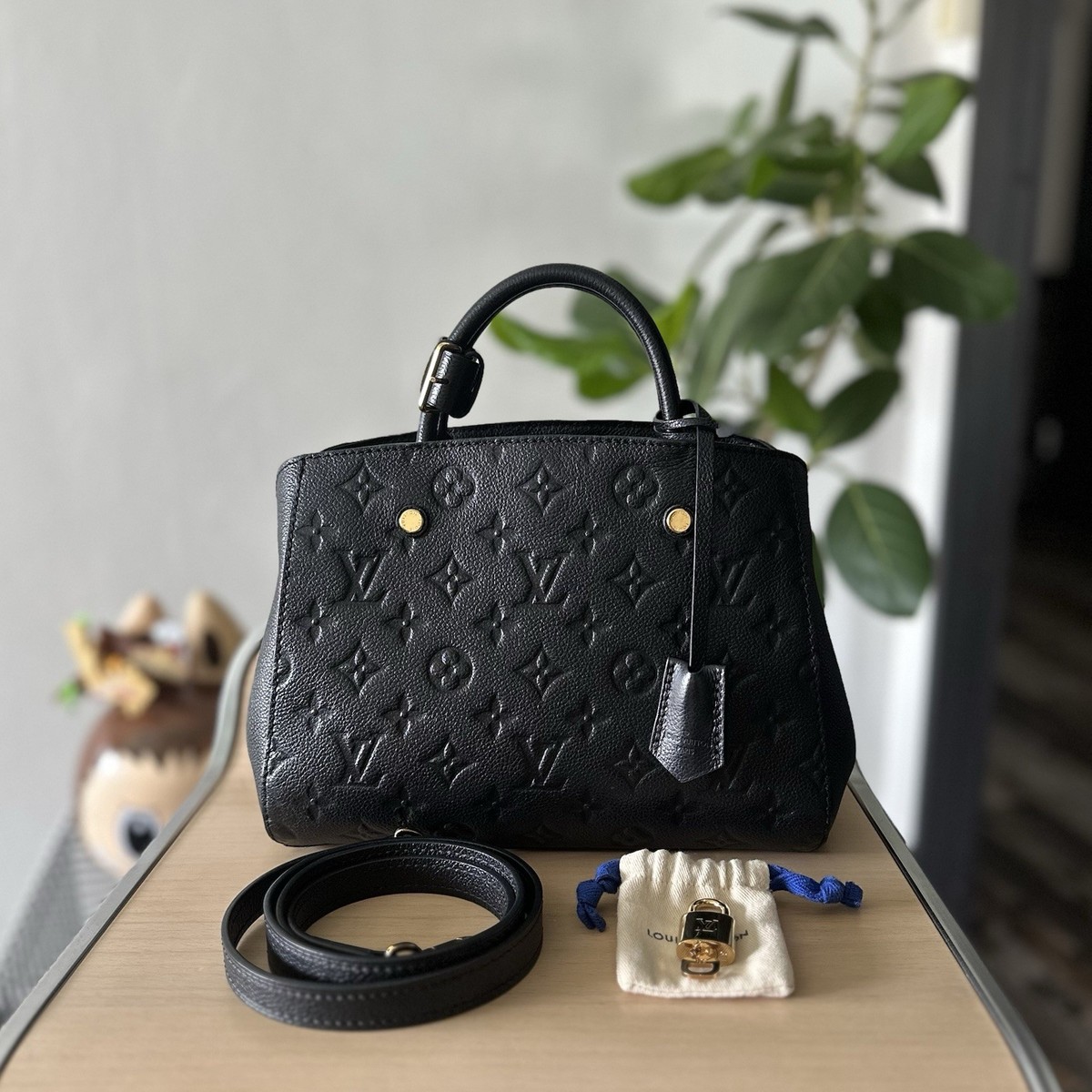 Louis Vuitton Monogram Empreinte Montaigne Bb Louis Vuitton