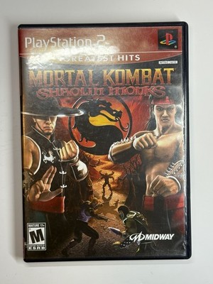 Mortal Kombat Shaolin Monks (Sony PlayStation 2 PS2, 2005) CIB Tested Works 