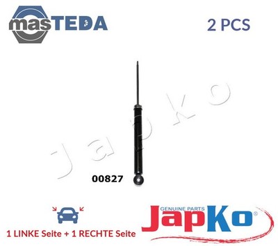 MJ00827 STOSSDAMPFER STOßDÄMPFER 2 STÜCK PAAR HINTEN JAPKO 2PCS NEU