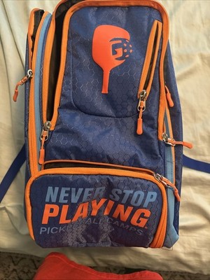 Pickleball Camps  Never Stop Playing  Backpack Multizip Bag