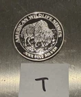 AMERICAN WILDLIFE SERIES  20.3 grams .999 Silver Colorado Mining Buffalo (T)