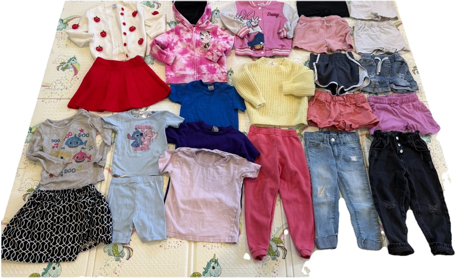 3T-4T Mixed Lot Toddler Girls Clothes