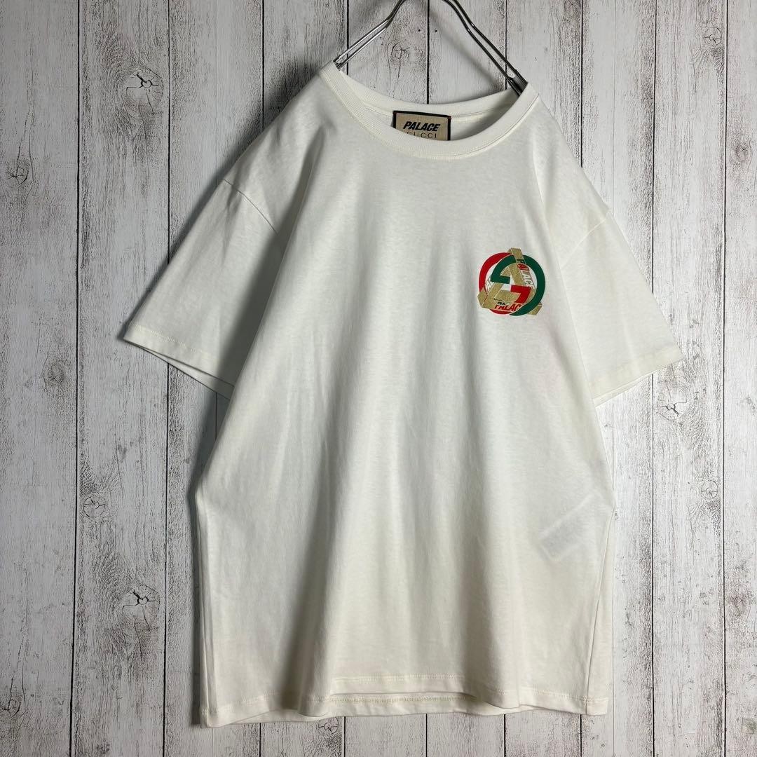 Good condition collaboration Gucci x Palace Printed T-shirt | eBay