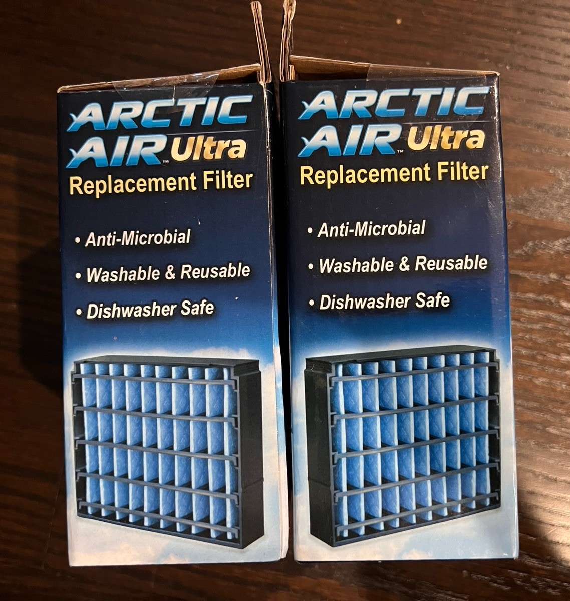 New 2-boxes Arctic Air Ultra Replacement Filters As Seen On TV For Cooling Fan
