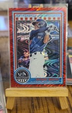 2025 Panini Stars and Stripes - Anthony Murphy #154 Red Lightning /249 (RC)