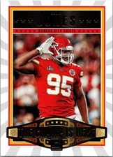 2020 Donruss The Champ Is Here Insert Chris Jones Kansas City Chiefs