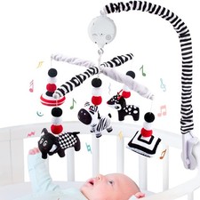 teytoy My First Baby Crib Mobile, Black and White Mobile for Crib, 1