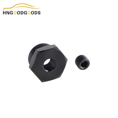Black Intake Manifold Plug Sensor Thread Adapter M22 x 1.5 to 1/8''-27NPT
