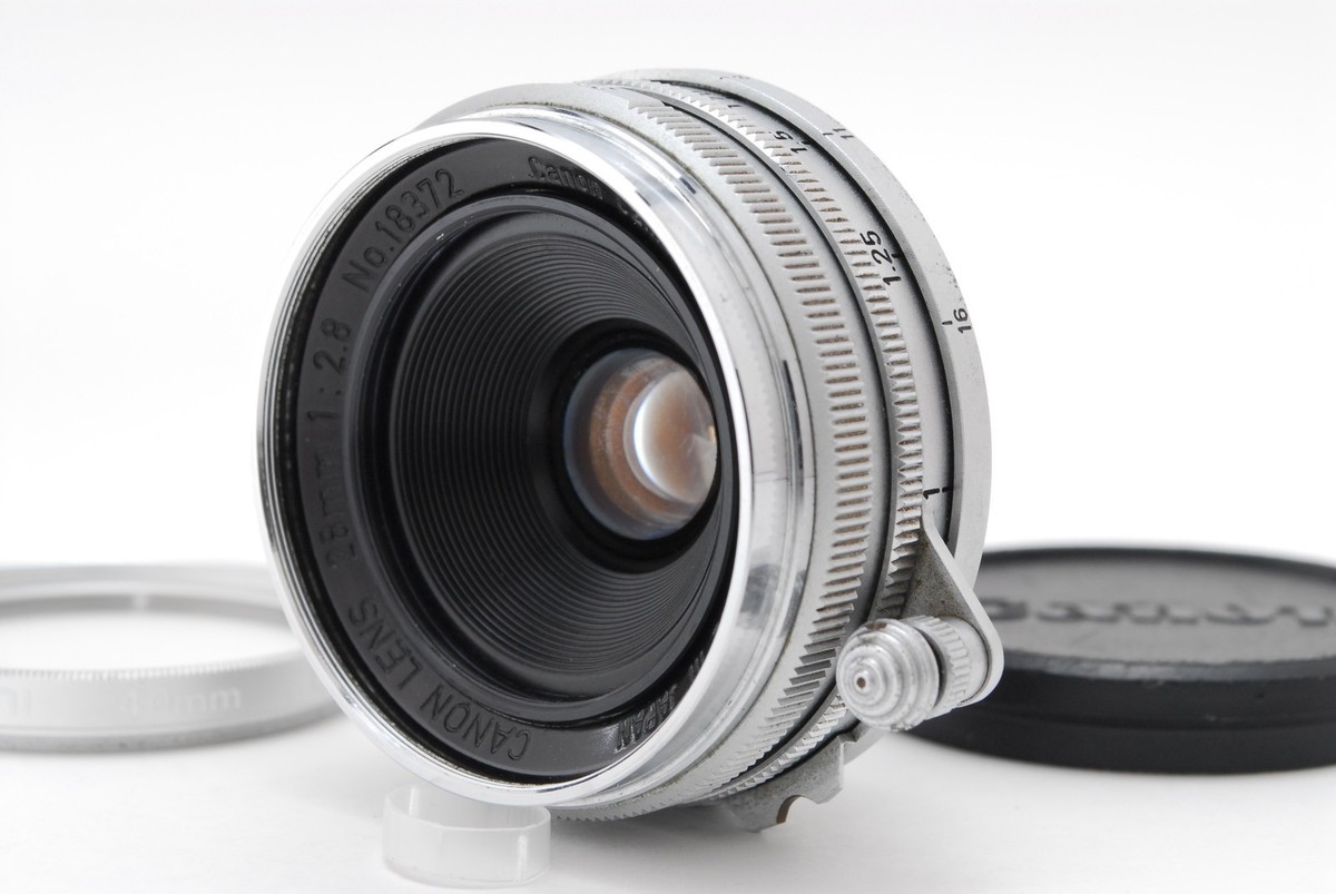 Canon Lens 28mm F2.8 Lマウント L39 Near MINT] Canon 28mm f2.8 Lens L39 LTM From JAPAN | eBay