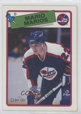1988-89 O-Pee-Chee Mario Marois #233 0a4