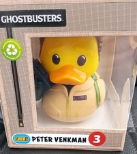 Rare TUBBZ Ghostbusters Peter Venkman Collectible Figure Rubber Duck Figure 3
