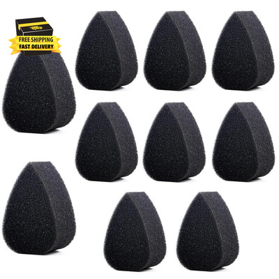 Face Paint Sponges for Face Painting Adults Kids Black Sponges High Density Art