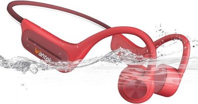 Wantek Open Ear Knochenschall Kopfhörer Bluetooth 5.3 Wasserdicht Kabellos IP68