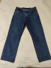 Tommy Hilfiger Relaxed Fit Jeans, Men's 33x30 Blue Denim Bootcut