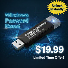 Windows Password Reset Unlock - Win 11, 10, 8, 7 - Tech Support Available