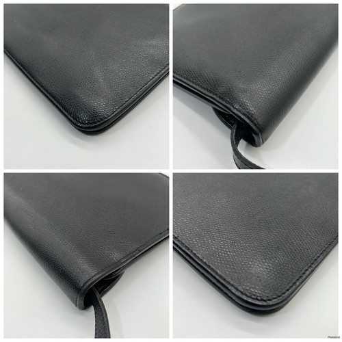 Borsa a tracolla Christian Dior pelle cesoia nido d'ape nera spedizione gratuita Giappone - Foto 6 di 11