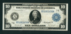 $10 1914 Federal Reserve Note ** DAILY CURRENCY AUCTIONS — photo 2
