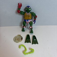Teenage Mutant Ninja Turtles Games Super Swimmin Raph Playmates 99 Complete READ