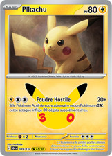 2026  Pikachu  049/128 27/30 30C IT | carta Pokémon 30° anniversario