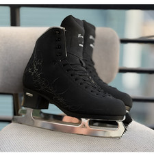 Jackson Freestyle Black Figure Skates size 12 Men s size 11 1/2 Aspire XP Blades