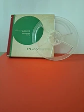 Vintage unbranded empty plastic 7 in 1/4 open reel