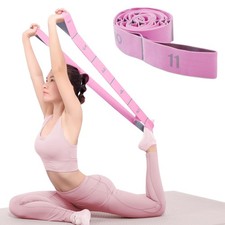 11 Loops Stretching band - Yoga, Pilates, Ballet Stretching Band for Flexibil...